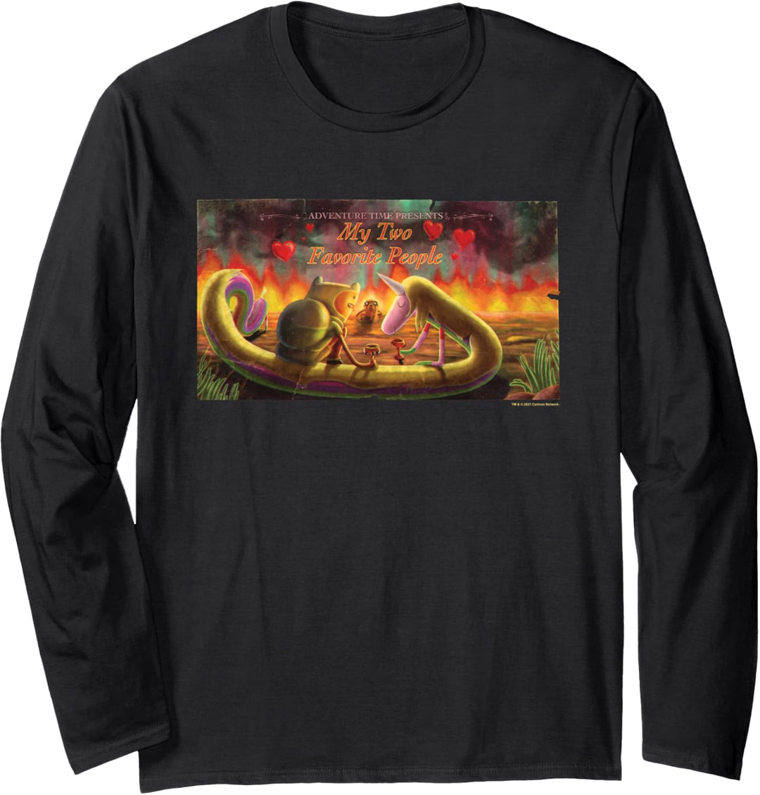 Adventure Time My Two Favorite People Langarmshirt