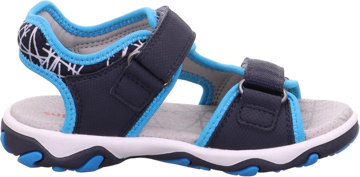 Superfit Jungen MIKE 3.0 Riemchensandalen 25 EU Blau Blau 8000, 25 EU Blau Blau 8000