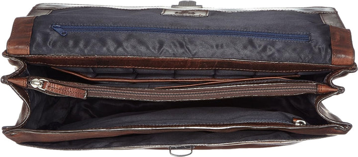 Leonhard Heyden Herbst/Winter 16 Aktentasche, 38 cm 003 Braun, 003 Braun