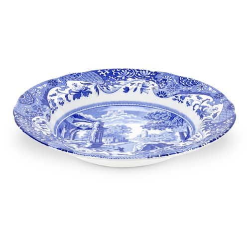 Spode Blue Italian Soup Plate 23cm