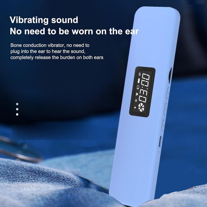Zunate Bluetooth-Kissen Lautsprecher für Schlaf, Drahtlose Knochen Leitung Unter Kissen Lautsprecher