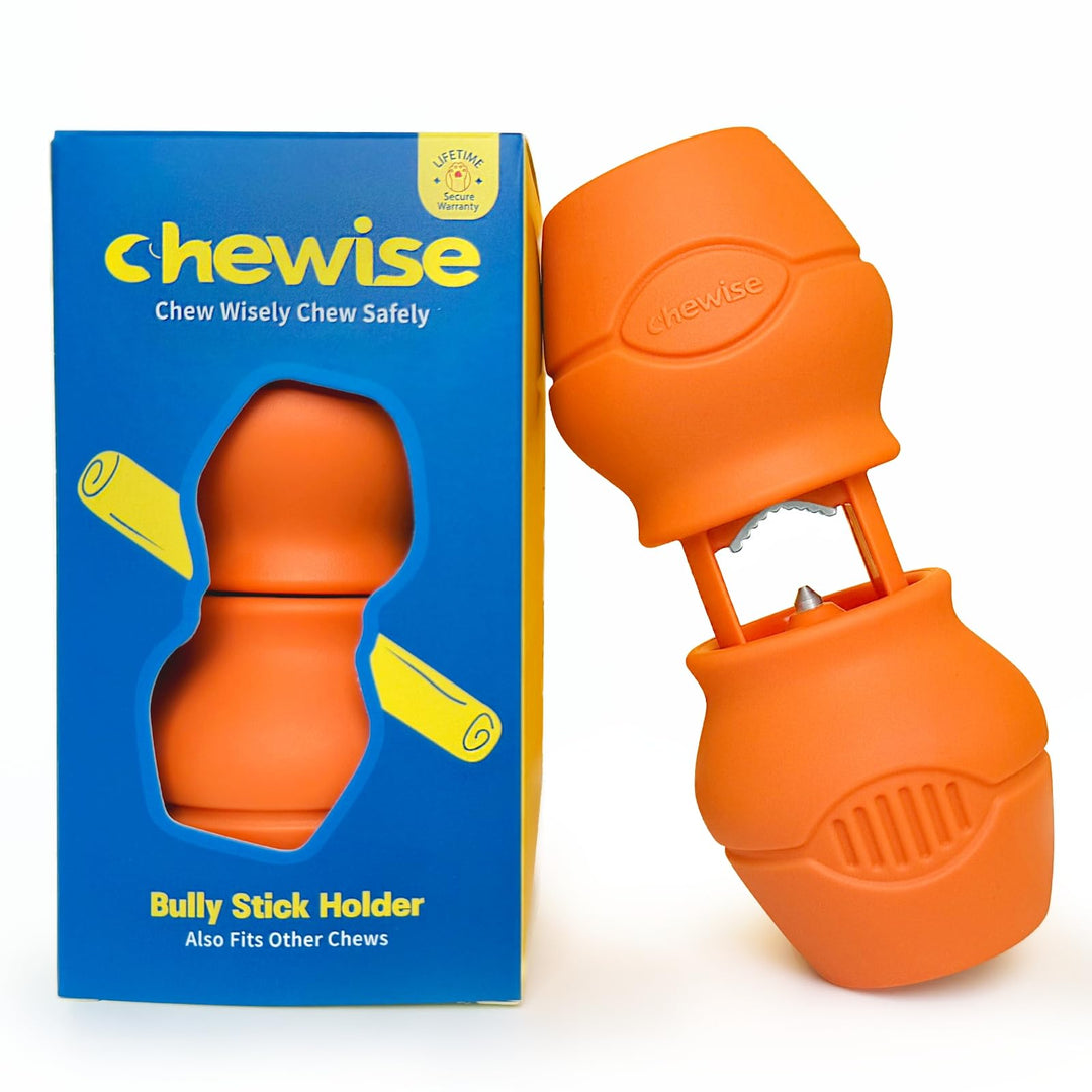 PetClan Chewise Bully Stick Halter – Sicherheit & Robustes Design, BPA-frei, Sicherer Ochsenziemer-H