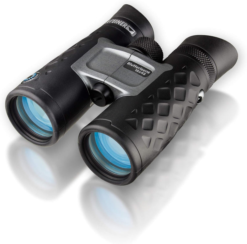 STEINER Fernglas BluHorizons 10x42 - Deutsche Qualitätsoptik, hohe Vergrösserung, reduziert Reflexio