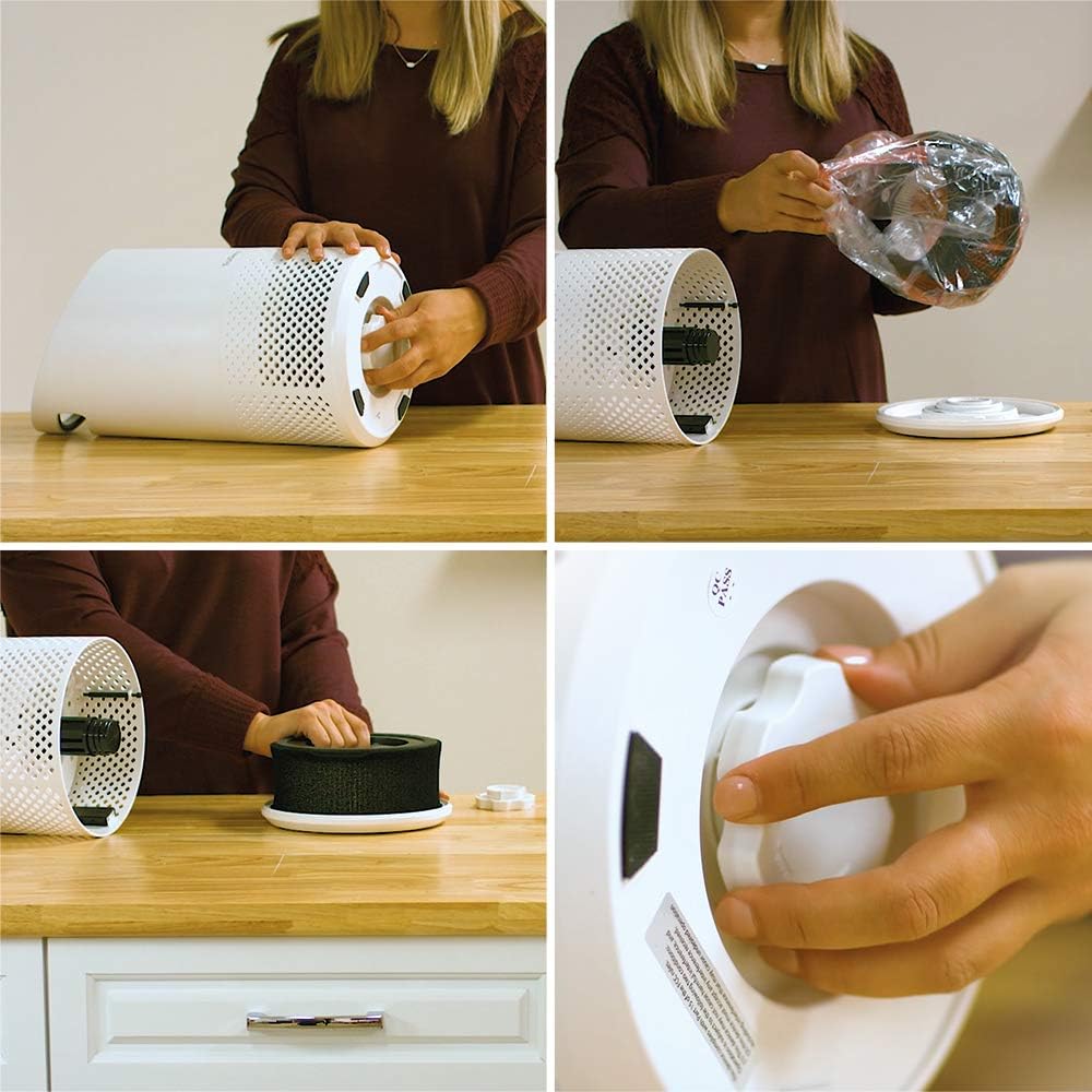 Leitz TruSens Haustier 3-in-1 HEPA Filtertrommel für Leitz TruSens Z-2000/Z-2500 Luftreiniger, Wasch