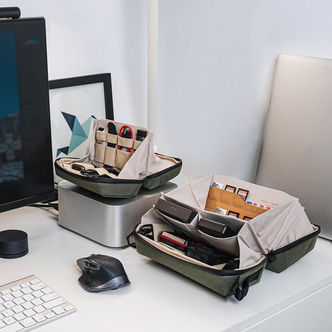 PGYTECH Pouch Tech Elektronik Organizer Tasche, wasserdichte Kabeltasche, multifunktionale Reisetasc