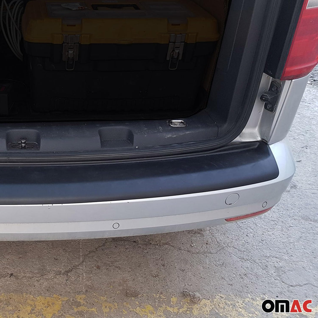 OMAC Ladekantenschutz Stossstangenschutz kompatibel mit VW Caddy 2015-2020 ABS Schwarz 1tlg Caddy 20