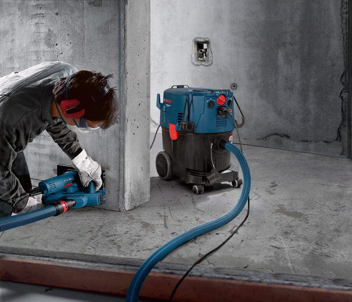 Bosch Professional Nass-/Trockensauger GAS 35 H AFC (230V, 1.200 Watt, 35 L Behälter, inkl. Schlauch