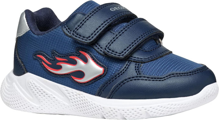 Geox Jungen B Sprintye Boy A Sneakers 20 EU Blau, 20 EU Blau