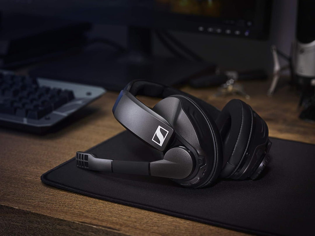 EPOS | Sennheiser GSP 370 Wireless Gaming Headset Kopfhörer, 100 h Akku, Verzögerungsfreies Geräusch