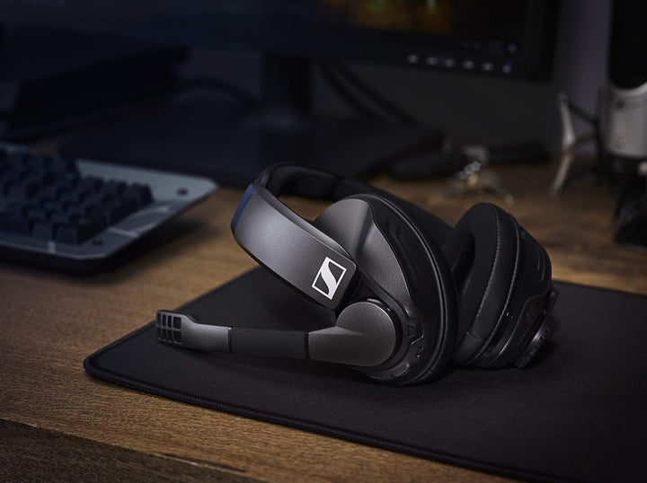 EPOS | Sennheiser GSP 370 Wireless Gaming Headset Kopfhörer, 100 h Akku, Verzögerungsfreies Geräusch