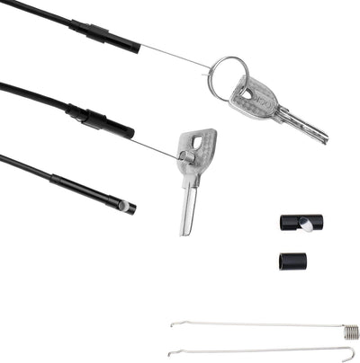 Usb Endoskop Inspektion Kamera Borescope Wasserdicht mit 6 LED Leuchten Kompatibel mit Android Win X