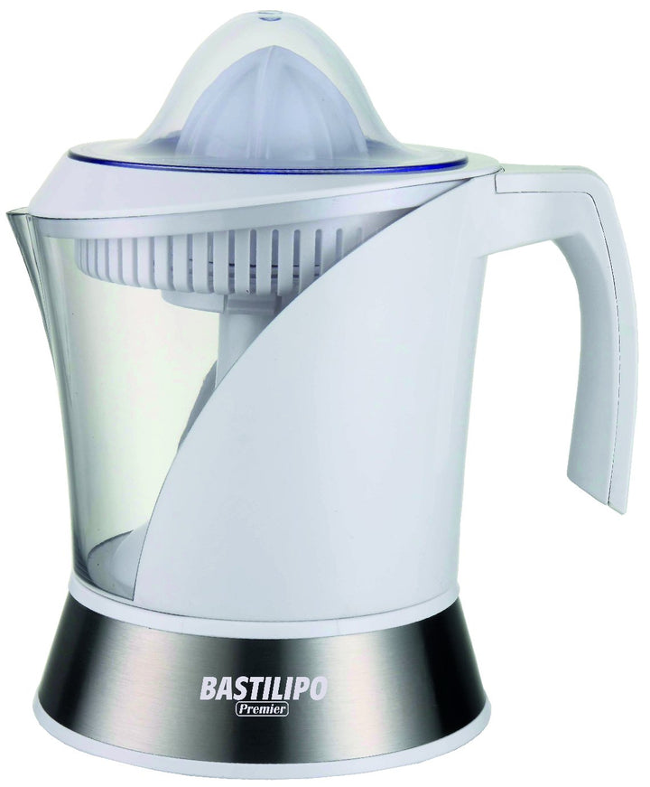 Bastilipo – 40-W-Entsafter mit 1-Liter-Krug, Weiss/Stahl, Modell EX-40B, Weiß
