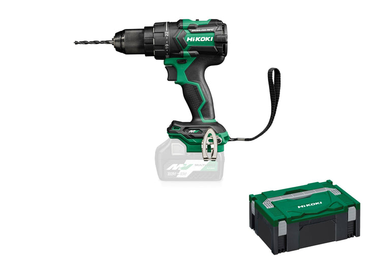 HiKOKI Akku-Bohrschrauber DS36DC, 36V Bohrmaschine, 155 Nm, Brushless, RFC