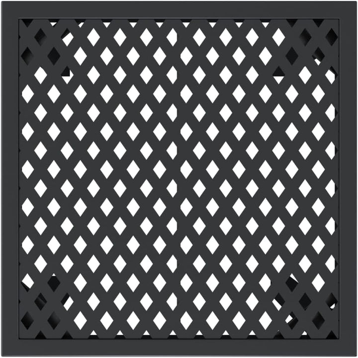 vidaXL Gartentisch Anthrazit 50x50x72 cm Stahl 50 x 50 x 72 cm, 50 x 50 x 72 cm