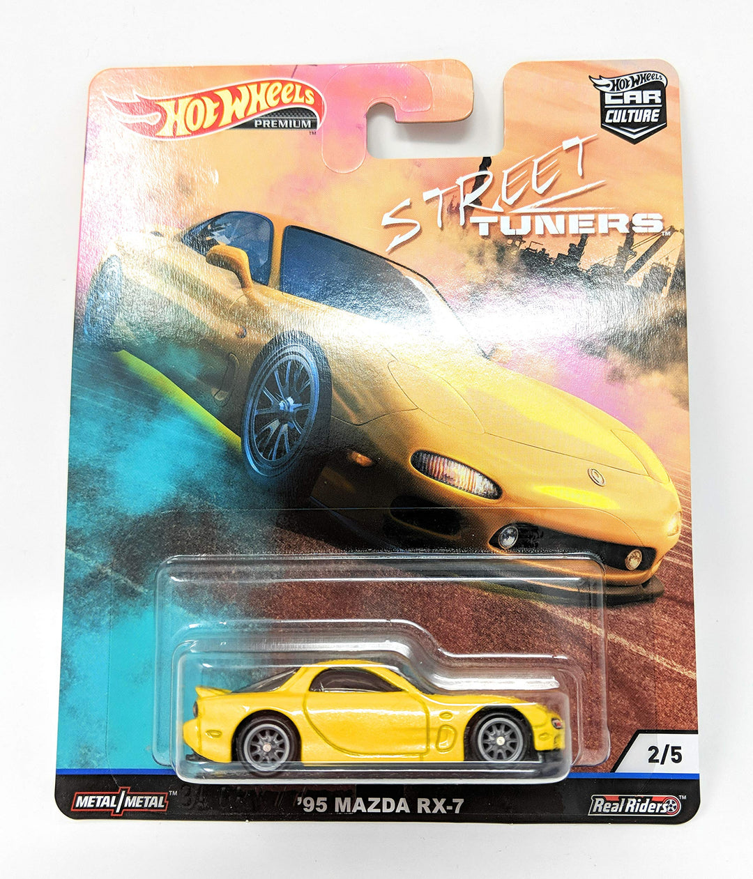 Hot Wheels Car Culture '95 Mazda RX 7 2/5, Yellow