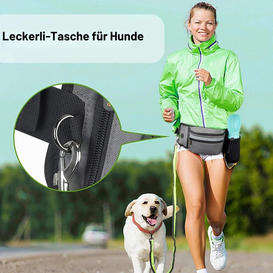 Leckerlitasche für Hunde Leckerlis &amp; Hundezubehör, Herren Wasserabweisend Hüfttasche mit Flaschenhal
