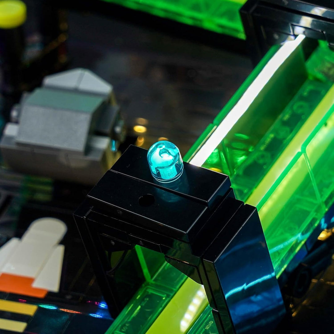 Fernbedienung Licht-Kit Kompatibel mit Lego 11374 Arcade Pinball Machine | Nur Lichtset, Modell Nich
