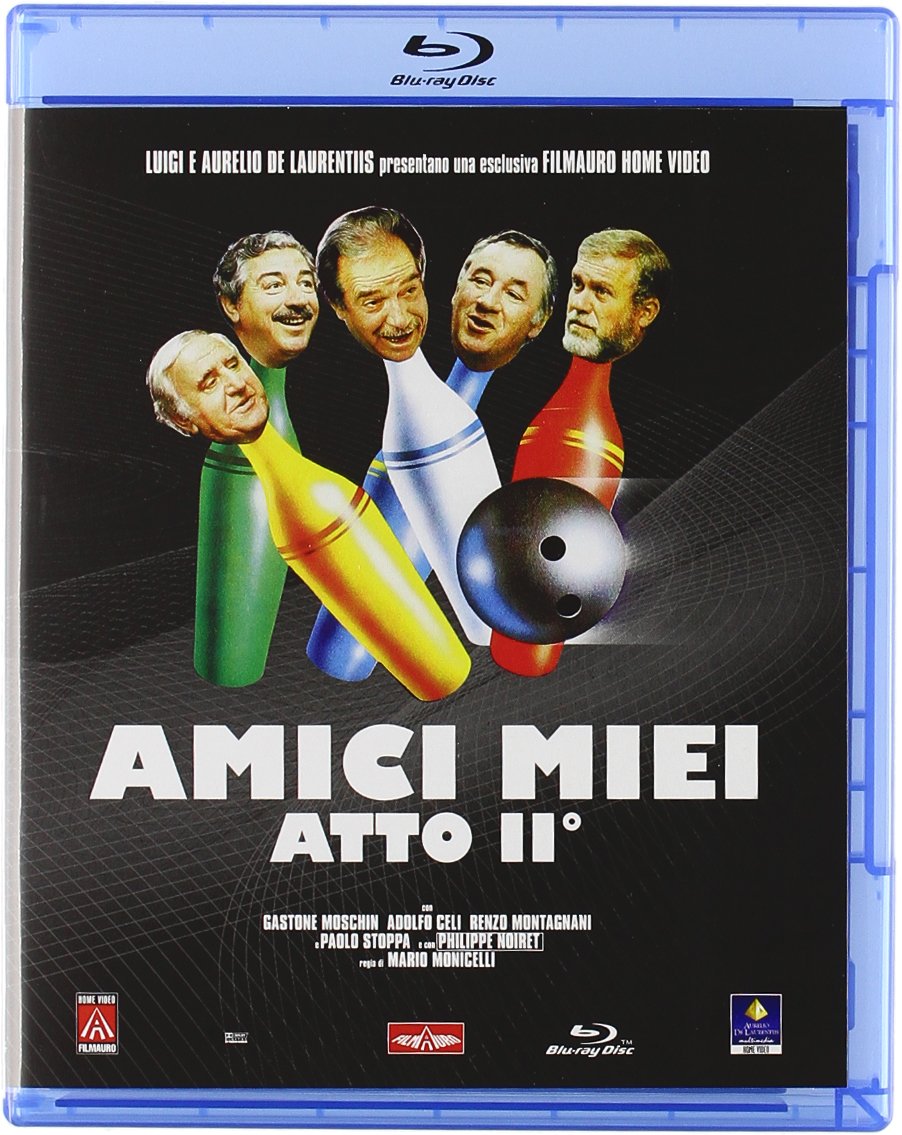 Amici miei - La trilogia [Blu-ray] [IT Import], Blu-ray