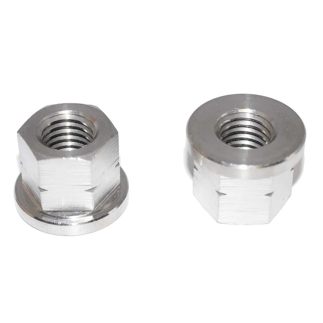 Sechskantmuttern M8 20 Stück DIN 6331 Edelstahl Muttern 1,5 d hoch, mit Bund A2 Edelstahl V2A M8 Sec