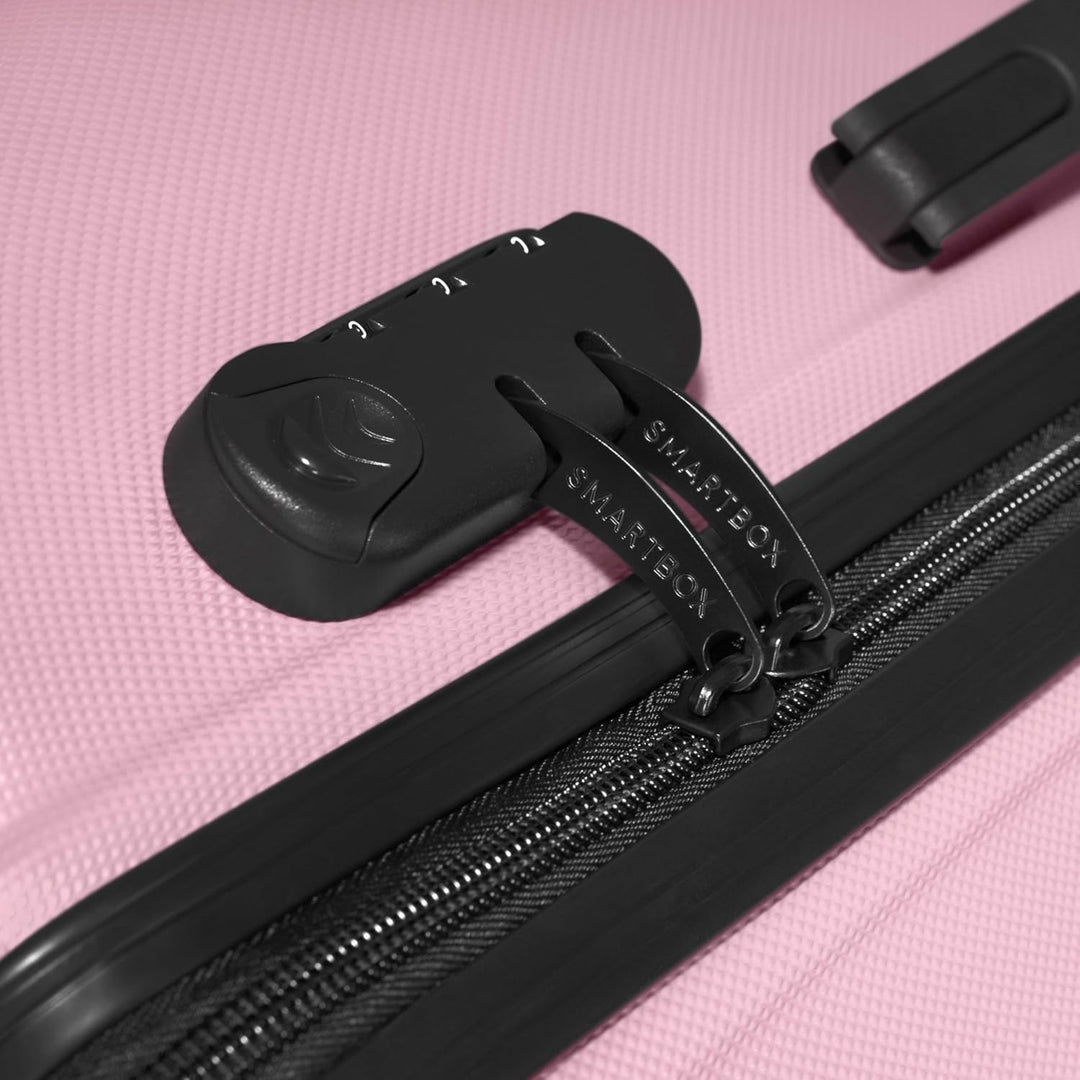 SMARTBOX Hartschalen Koffer-Set 3-teilig für Damen & Herren | leichte & stabile Reise-Trolleys aus h
