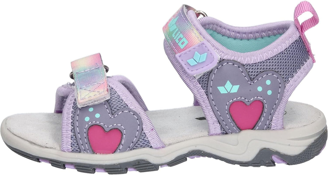 Lico Unisex Kinder Blacky VSandalen 26 EU Marine Lemon Blau, 26 EU Marine Lemon Blau