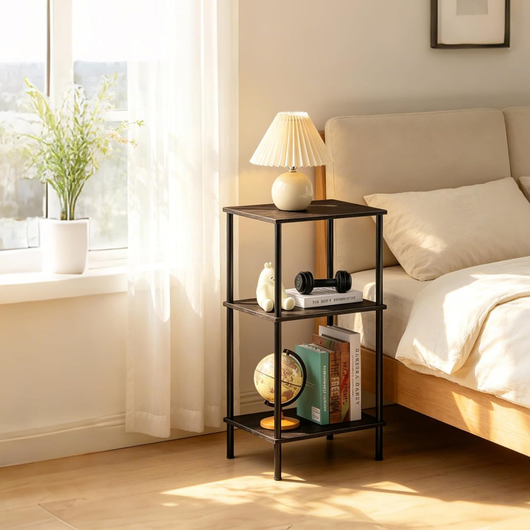 Beistelltisch Holz Dreilagig Schmaler Beistelltisch Schmal Wasserdicht Tisch Klein Holz Side Table O