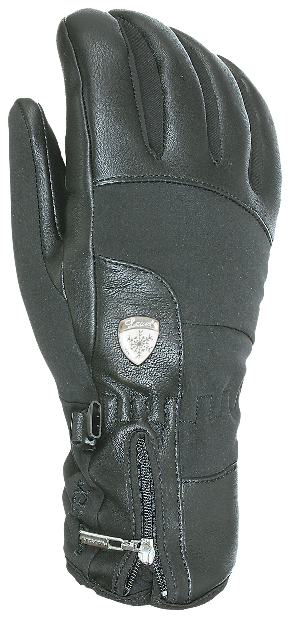 Level Damen Iris Handschuhe 7/S Schwarz, 7/S Schwarz
