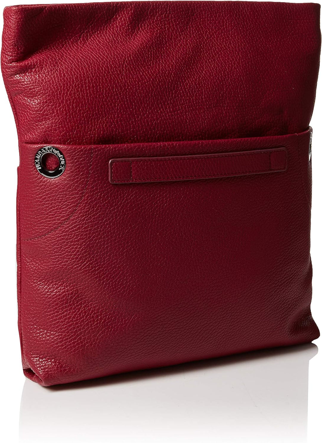 Mandarina Duck Mellow Leather Tracolla Schultertasche Rot (Red Plum), Rot (Red Plum)