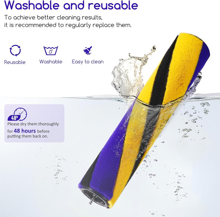 V15 V12 Bürste + Rollen für Dyson V12 Detect Slim Absolute Bürstenwalze, V15 Bürsten Zubehör, V8 /V1