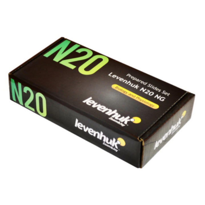 Levenhuk 29277 N20 NG Prepared Slides Set Mikroskope, Schwarz