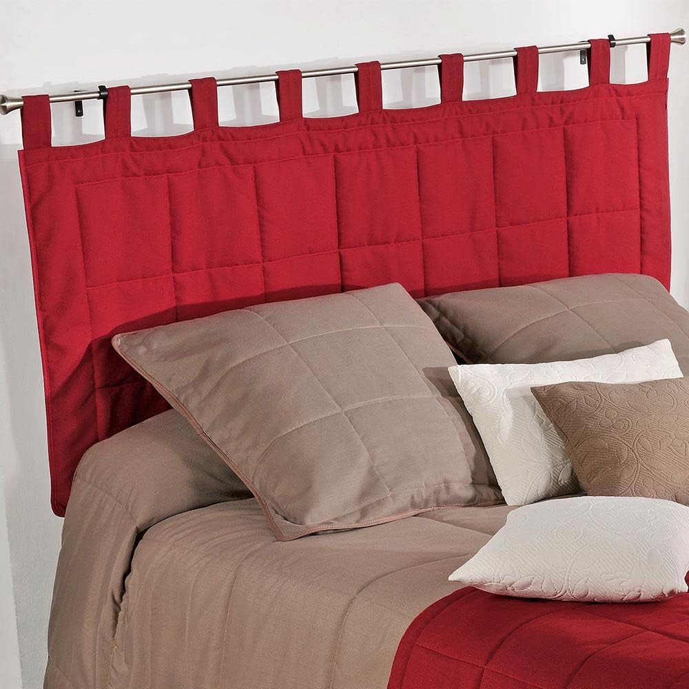 LINDER 0509/29/807/160 Monaco Kopfteil, wattiert, Polyester/Baumwolle, 85 x 160 cm, Weiss