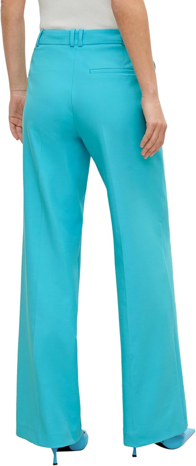 Comma Loose: Hose mit High Rise-Bund 42 Blau 6242, 42 Blau 6242