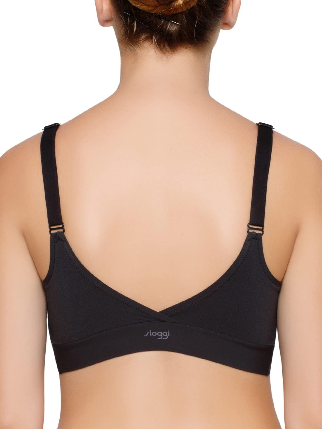 Sloggi Damen Go Allround P Padded BH (1er Pack) Einheitsgrösse Schwarz, Einheitsgrösse Schwarz