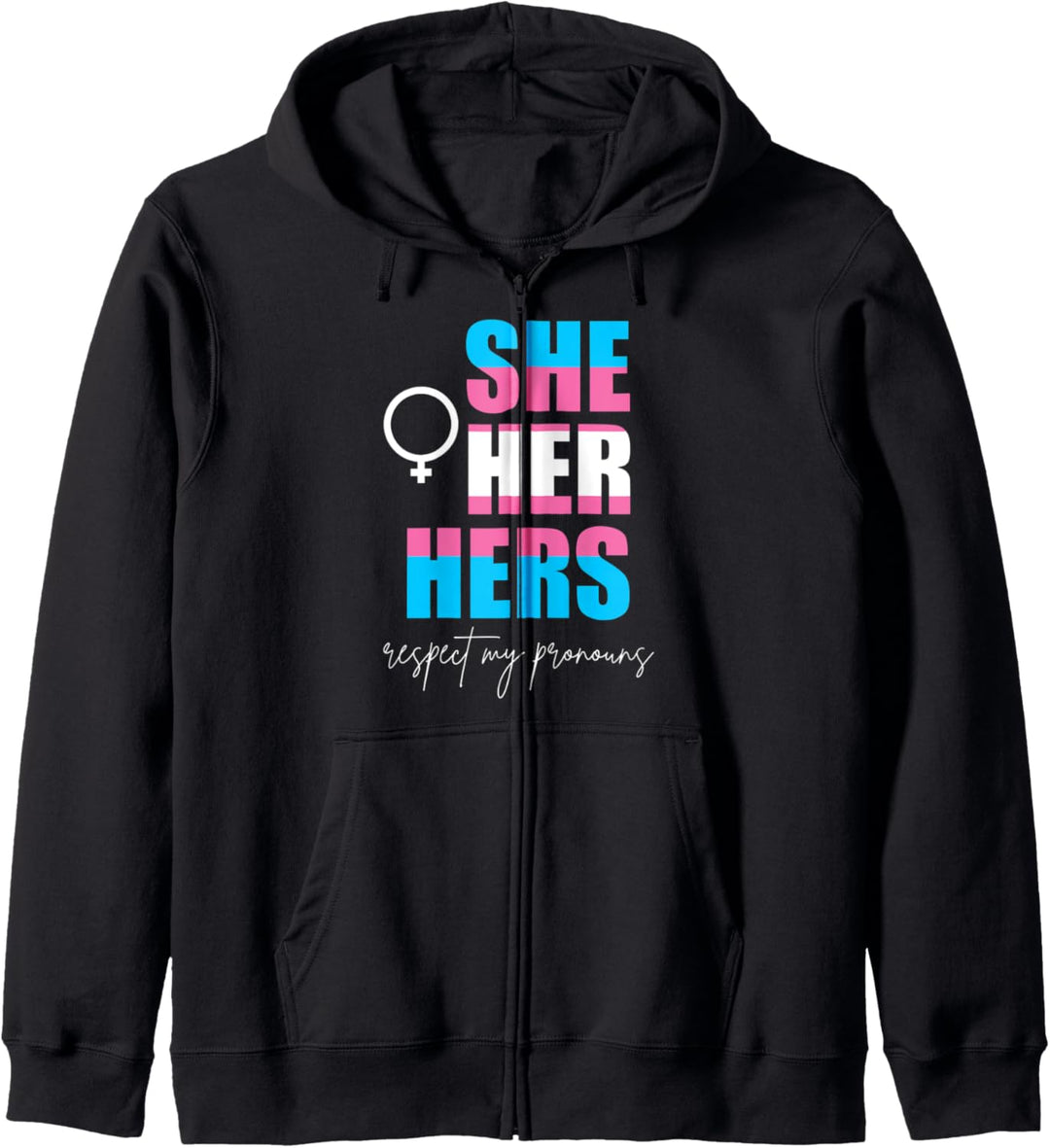 Trans Pride LGBTQ Queer Transgender Geschenk Transsexuell Kapuzenjacke