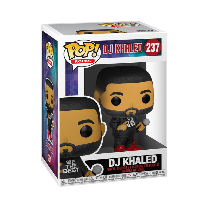 Funko Pop! Rocks: DJ Khaled - Vinyl-Sammelfigur - Geschenkidee - Offizielle Handelswaren - Spielzeug