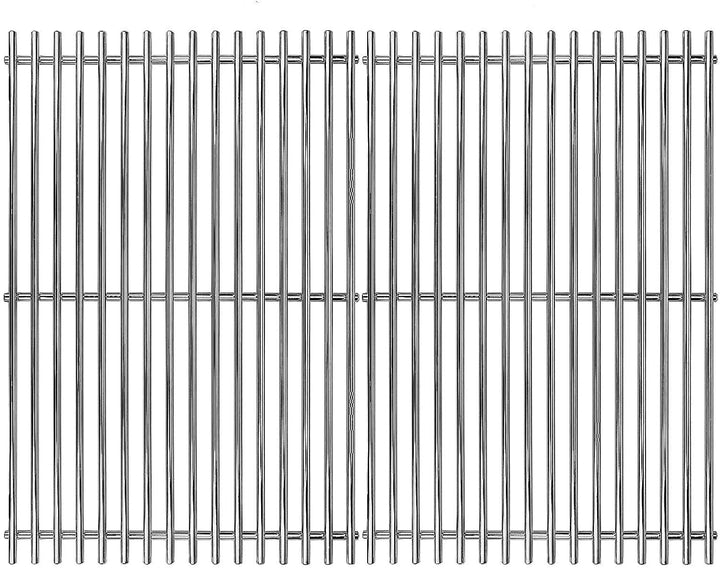 7639 44 x 60cm Grillrost 304 Edelstahl für Weber Spirit I & II E/S 310, 320, 330 (mit vorderen Brenn