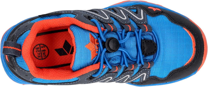 Lico Unisex Kinder Leander Trekkingsschuhe 26 EU Blau Marine Orange, 26 EU Blau Marine Orange