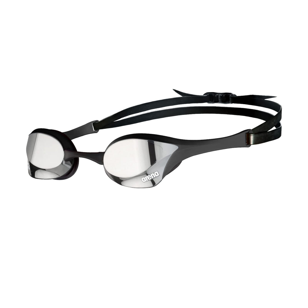 arena Cobra Ultra Swipe Mirror Unisex Race Schwimmbrille für Erwachsene, Taucherbrille mit Gebogenen