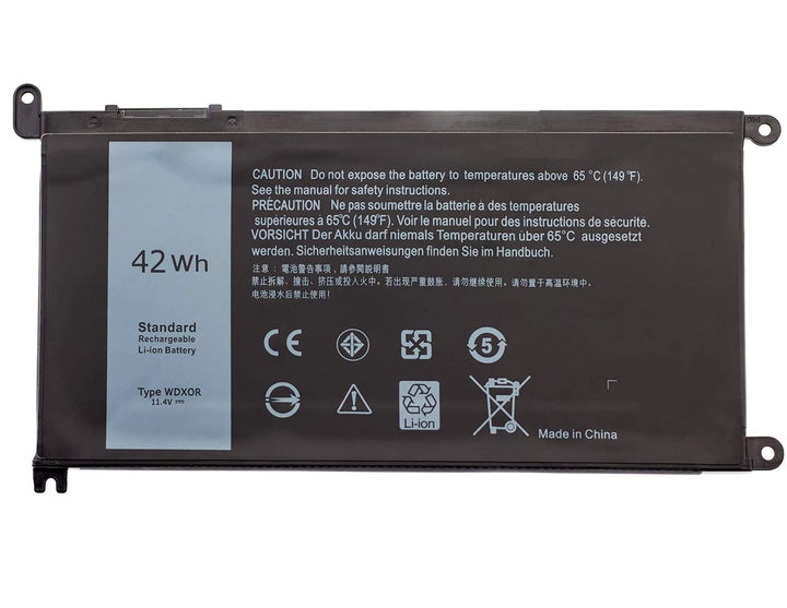 11.4V 42Wh Laptop Akku WDX0R WDXOR für Dell Inspiron 13 5368, 5378, 7368, 7378, Inspiron 15 5568 756