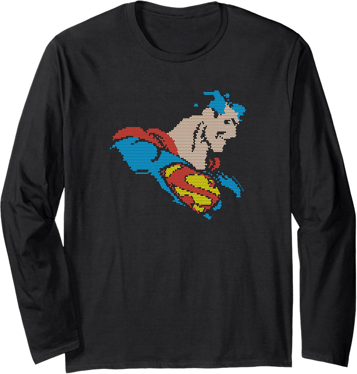 Superman Lite Brite Langarmshirt