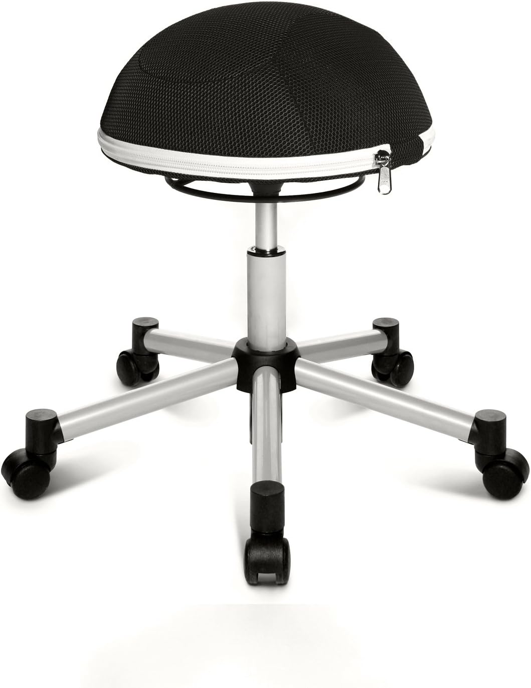 Topstar,SH17BB0,Sitness AA8Half Ball,Fitness-Hocker, Arbeitshocker, Rollhocker,Dreidimensional beweg