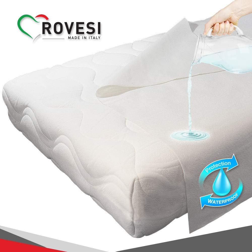 Wasserdichter Matratzenbezug ROVESI, EIN zertifiziertes Produkt Italienischer Handwerker, Äusserst s