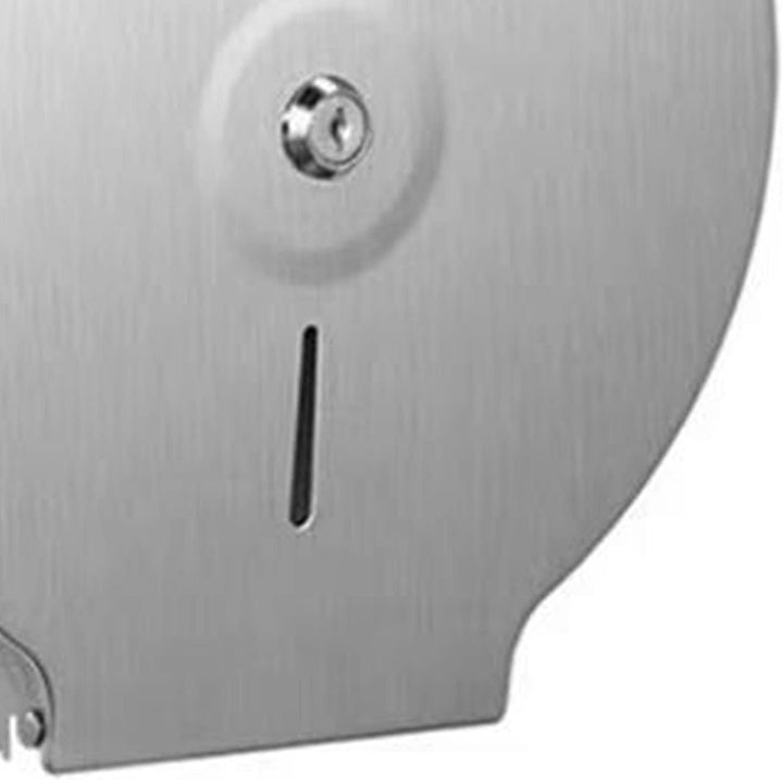 Jumbo Toilettenpapierspender, 22,9cm Grosse Rolle Wandmontage Edelstahl Wasserdichter Toilettenpapie