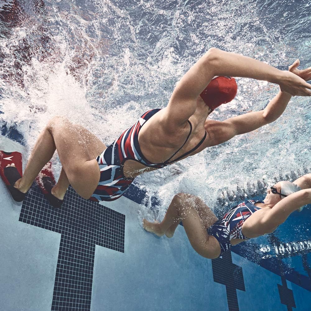Speedo Switchblade Training-Schwimmflossen für Erwachsene, Unisex M - Men's Shoe size 7-8 | Women's