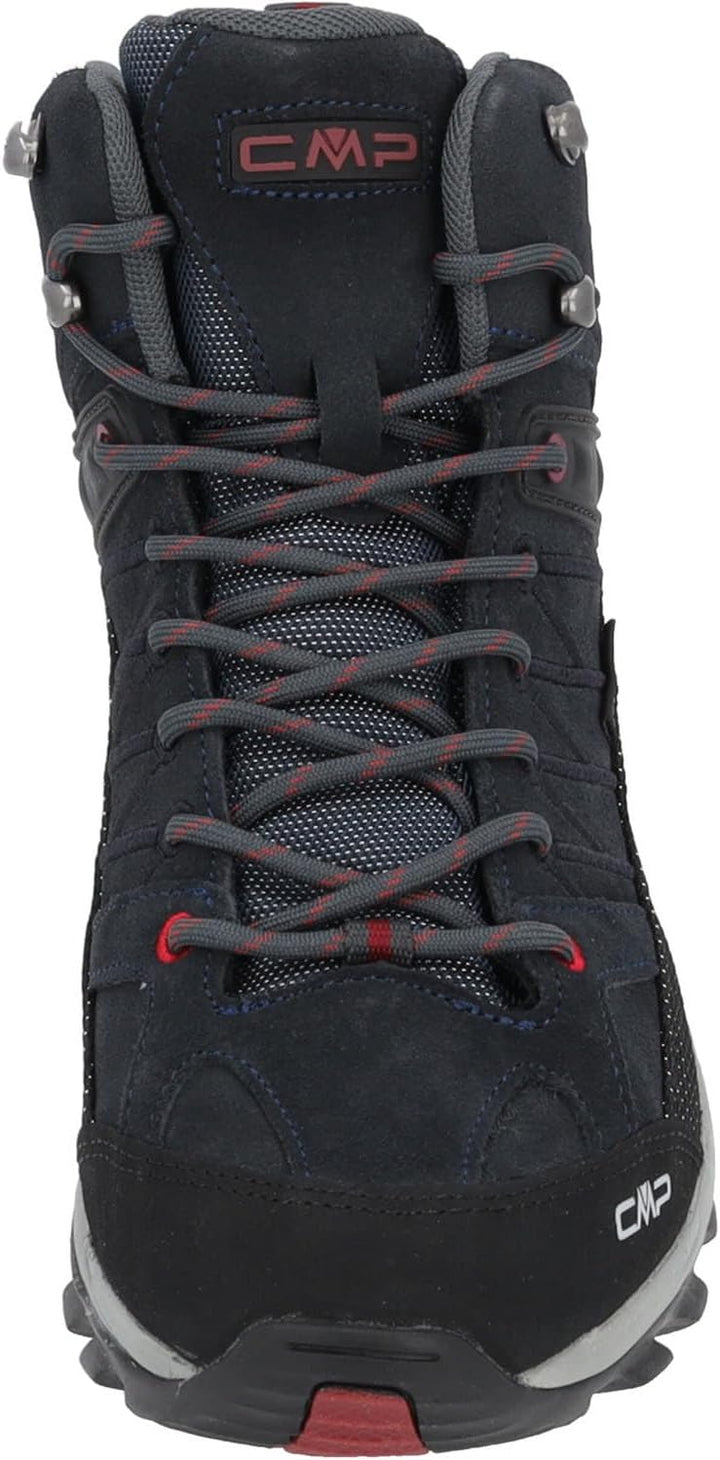 CMP Herren Rigel Mid Shoe Wp Trekking-& Wanderstiefel 39 EU Asphalt Syrah, 39 EU Asphalt Syrah