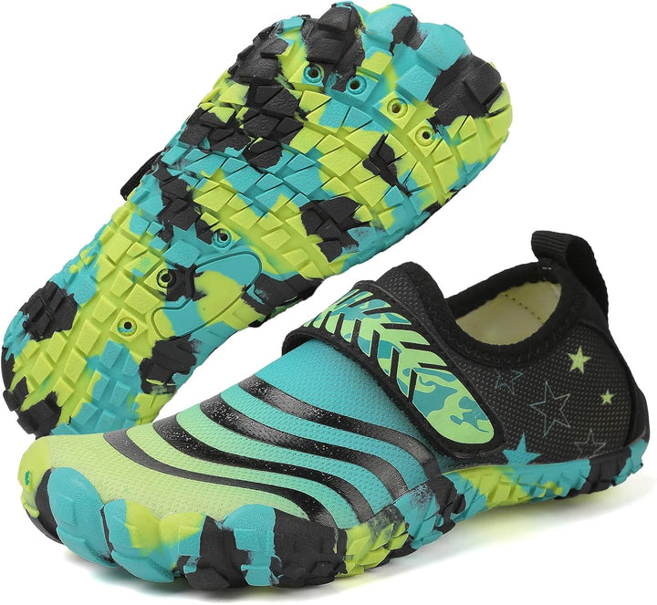 Maxome Kinder Wasserschuhe, Outdoor-Aqua-Socken für Kleinkinder, Jungen, Mädchen, Kinder sportlich S