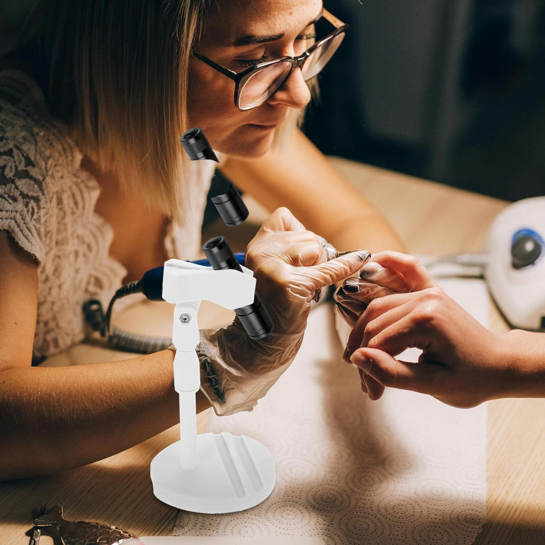 Healeved Teleskop-Halterung für Nagellampe, tragbar, mit 360-Grad-Drehung, verstellbar, für professi