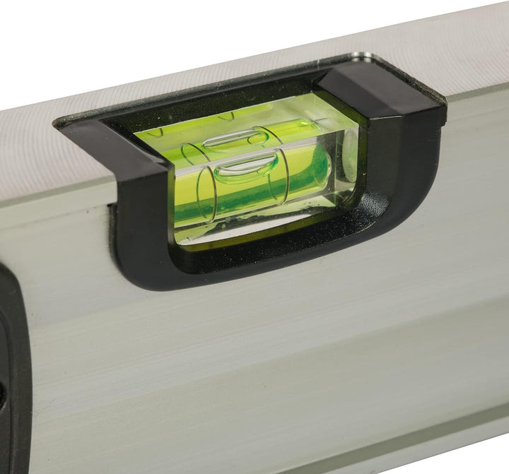 Stanley FatMax Wasserwaage II (60 cm, magnetisch, 1 horizontale/2 vertikale Libellen, Hohlprofil Alu