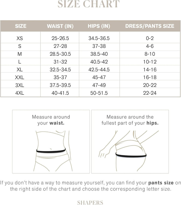 Leonisa Hochtaillierte Miederhose strafft Bauch und Taille, L Beige