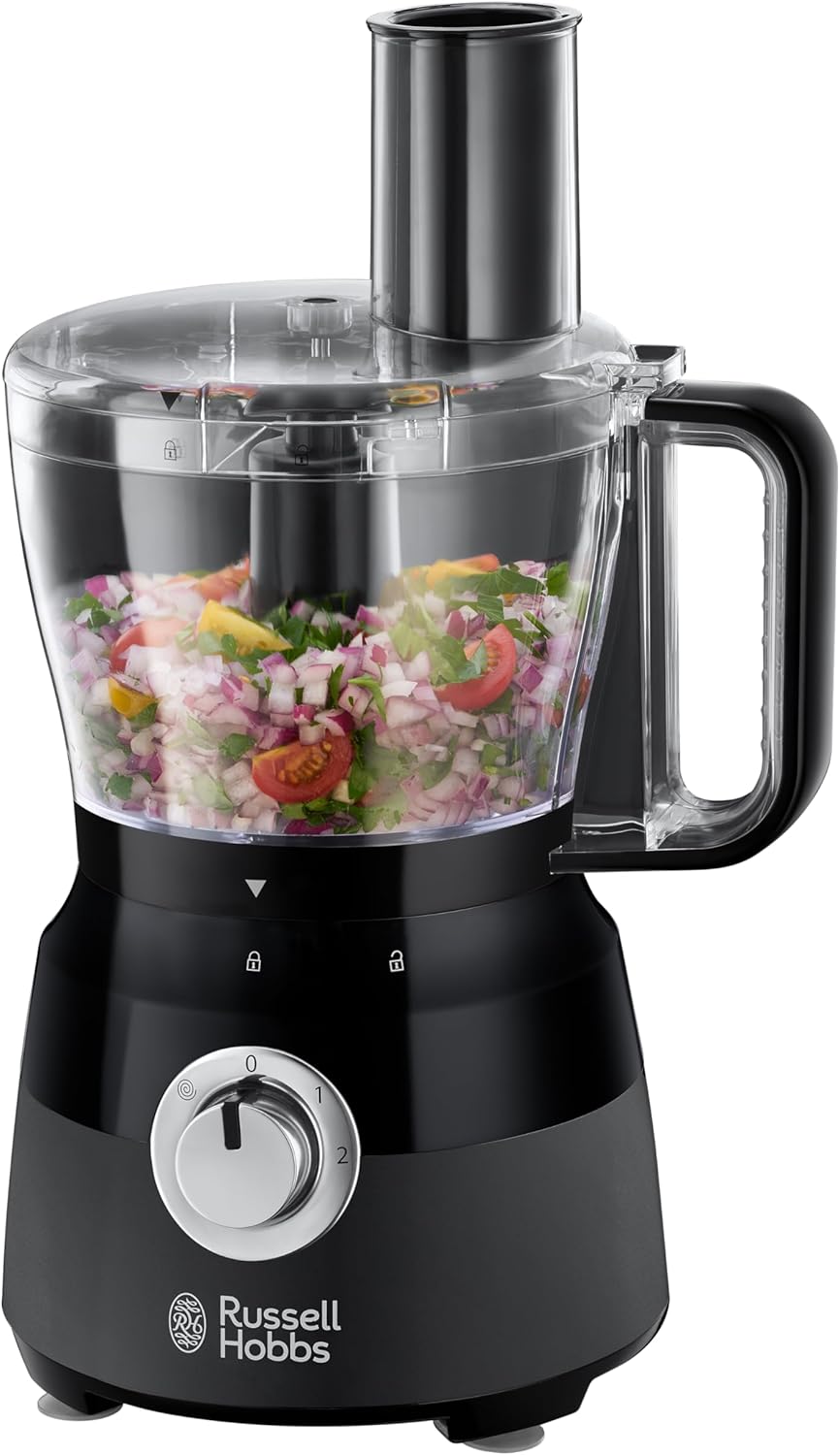 Russell Hobbs Küchenmaschine Multi [Standmixer/Mixer/Zerkleinerer/Schneider/Raspeler/Rührer] Food Pr